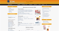 Desktop Screenshot of icem-pedagogie-freinet.org